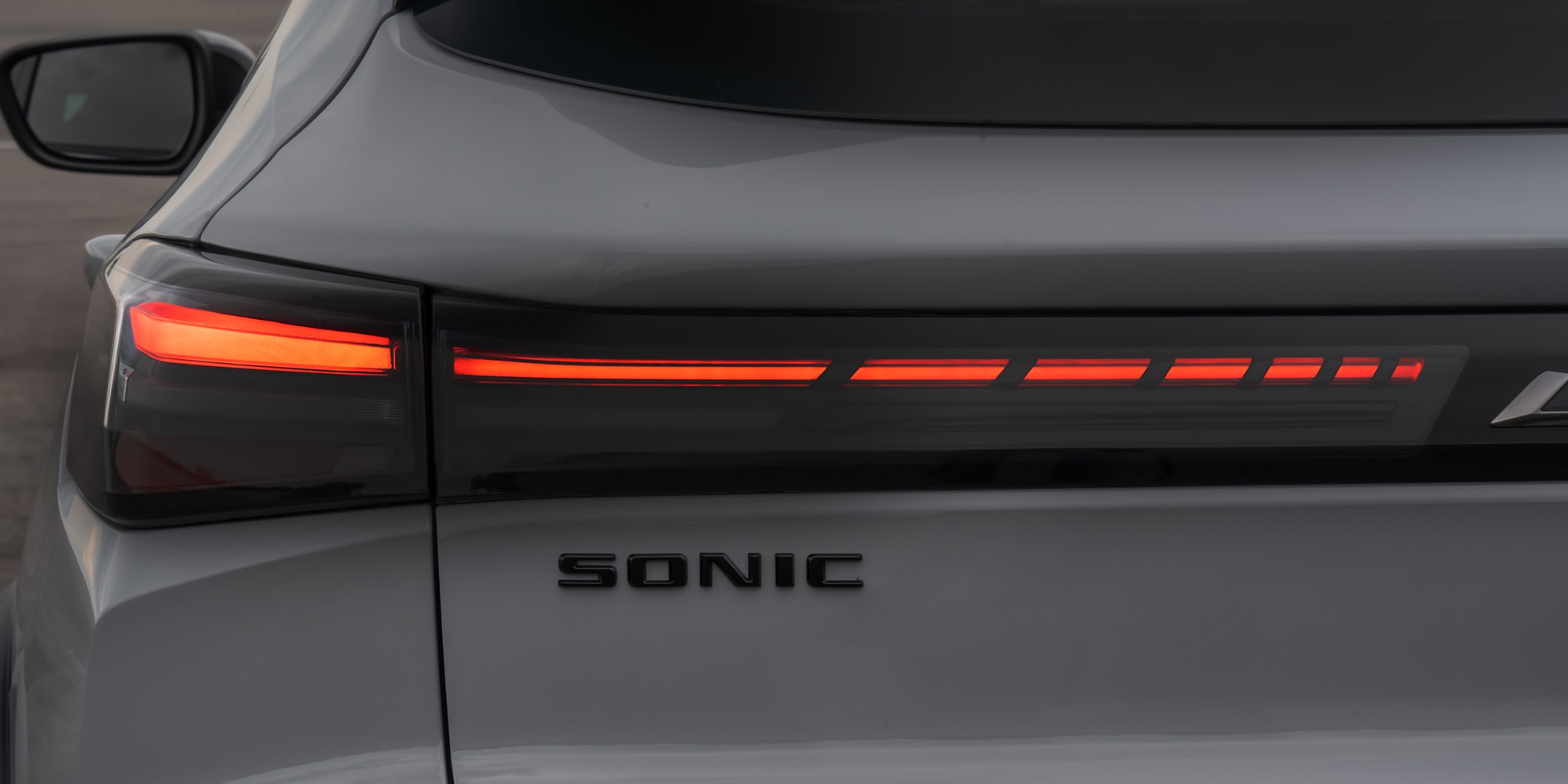 Chevrolet Sonic: luces traseras